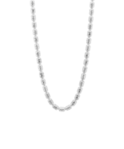18K Italian White Gold Necklace