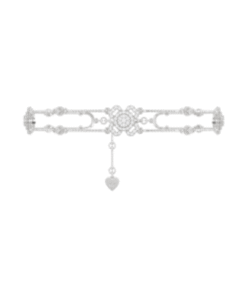 Disney 14K White Gold Diamond Bracelet