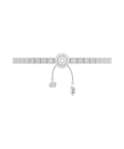 Disney 14K White Gold Diamond Bracelet